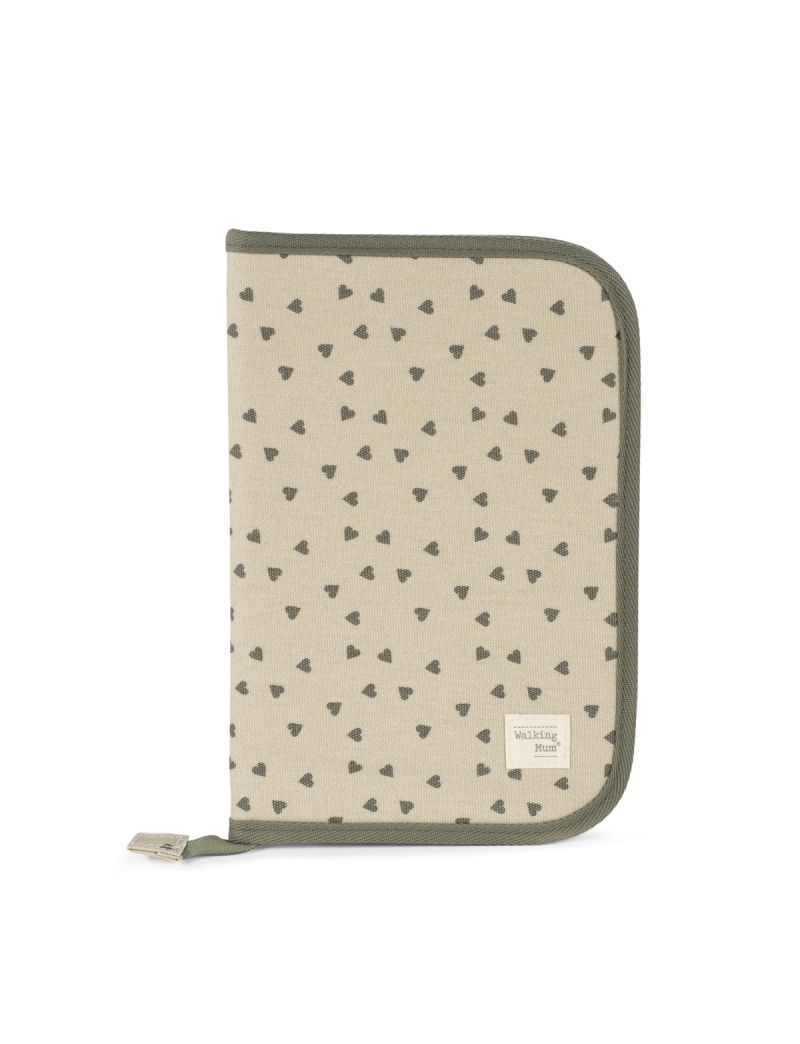 WALKING MUM PORTA-DOCUMENTOS POPPY HEARTS MOSS