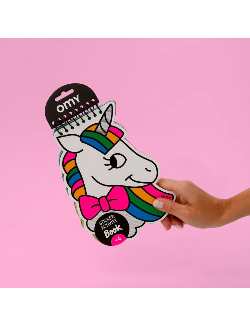 OMY Caderno de Autocolantes Unicórnio Lily