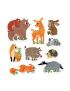 Banana Panda 2x Puzzle Animais da Floresta + 2 Anos