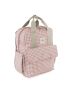MOCHILA DE MATERNIDADE I LOVE VICHY PINK