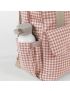 MOCHILA DE MATERNIDADE I LOVE VICHY PINK