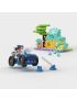 Marioinex Mini Waffle City Carro da Polícia e Loja de Jóias 80 pcs