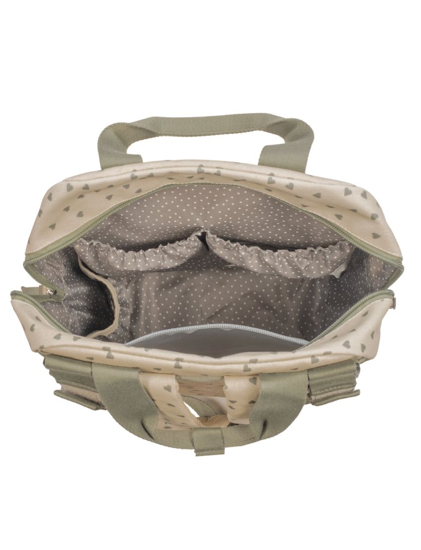 WALKING MUM MOCHILA POPPY HEARTS MOSS