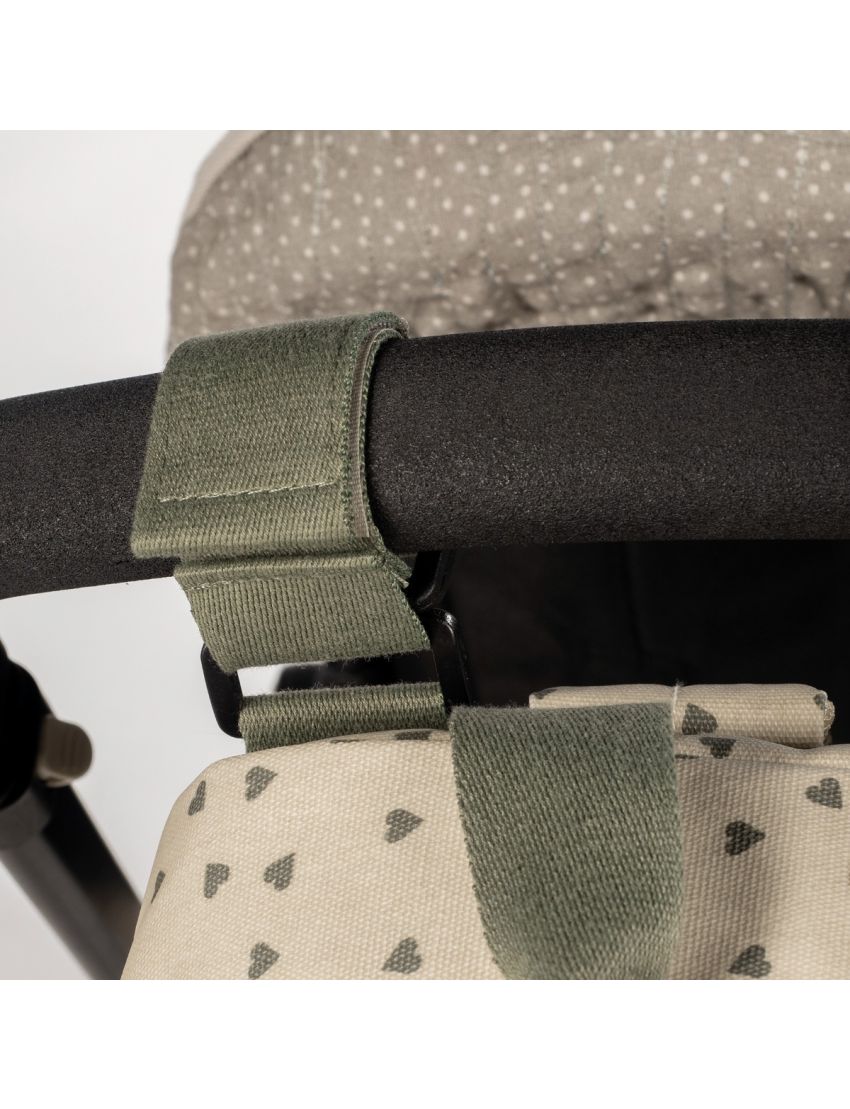 WALKING MUM MOCHILA POPPY HEARTS MOSS