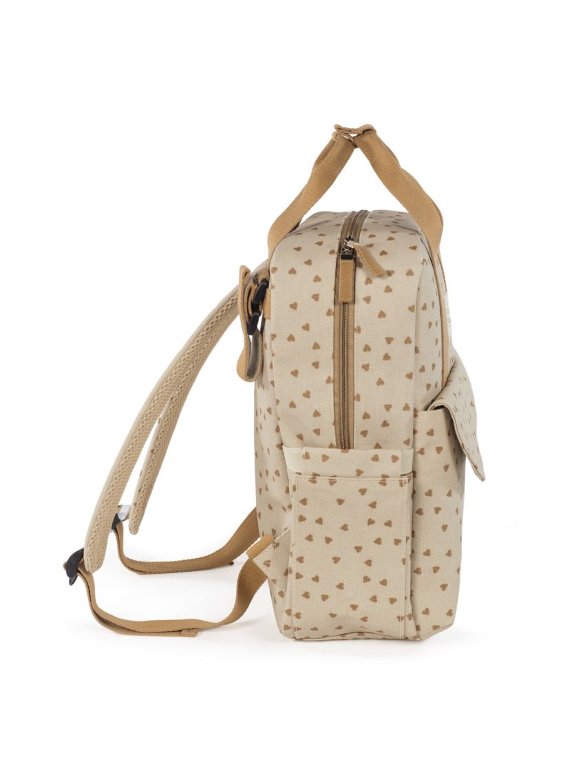 WALKING MUM MOCHILA POPPY HEARTS CINNAMON