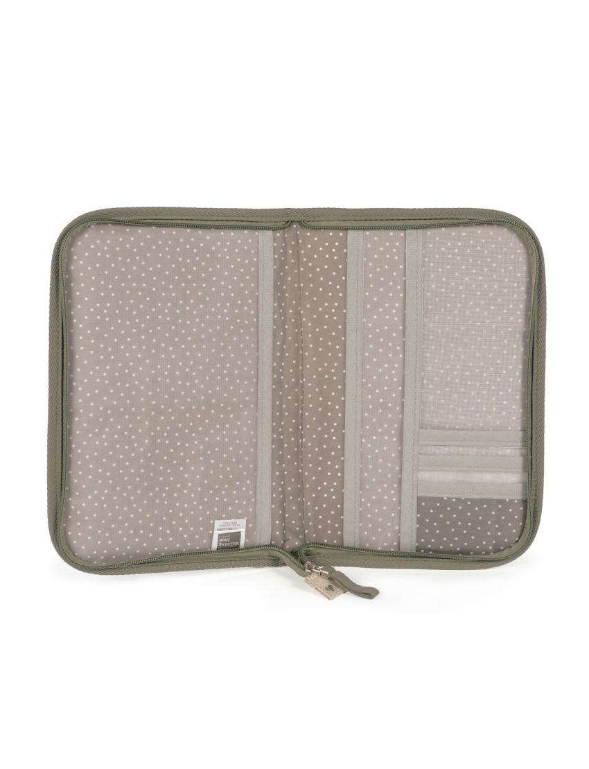 WALKING MUM PORTA-DOCUMENTOS POPPY HEARTS MOSS