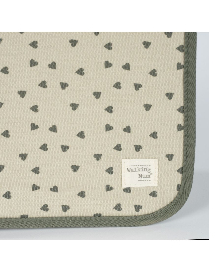 WALKING MUM PORTA-DOCUMENTOS POPPY HEARTS MOSS