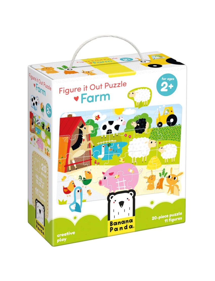 Banana Panda Puzzle Figure it Out Farm +2 anos