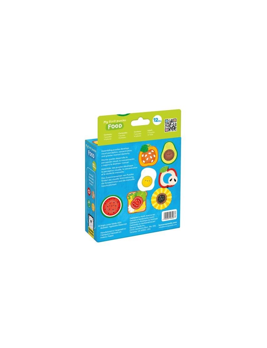 Banana Panda My First Puzzles Food +12 meses