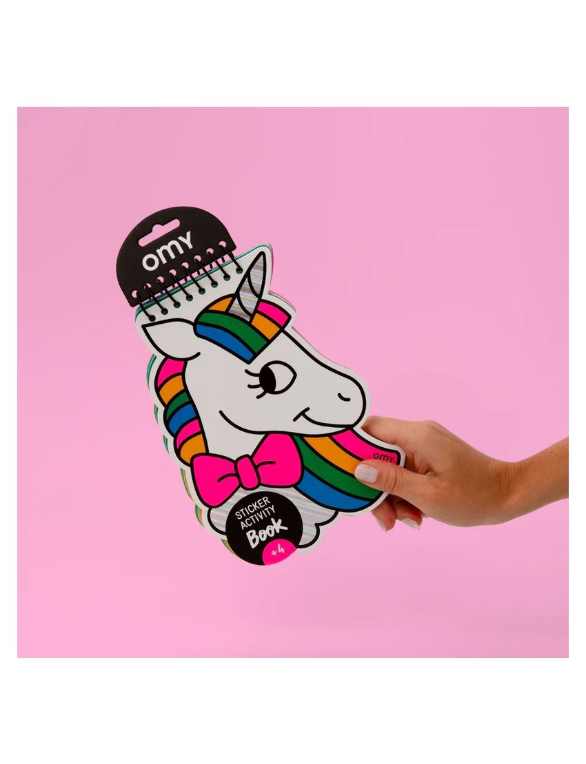 OMY Caderno de Autocolantes Unicórnio Lily