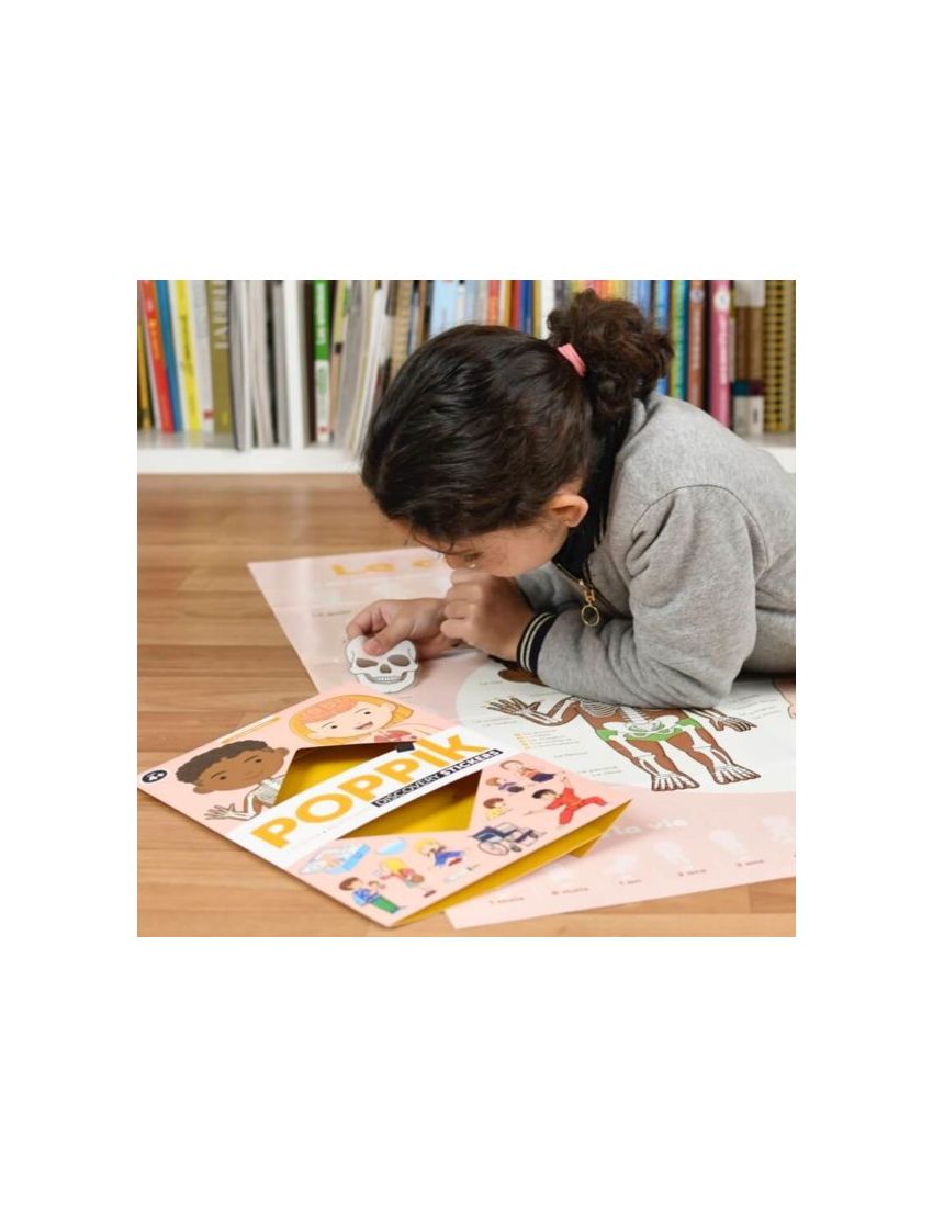 Poppik Poster XXL O Corpo Humano 4+ Anos