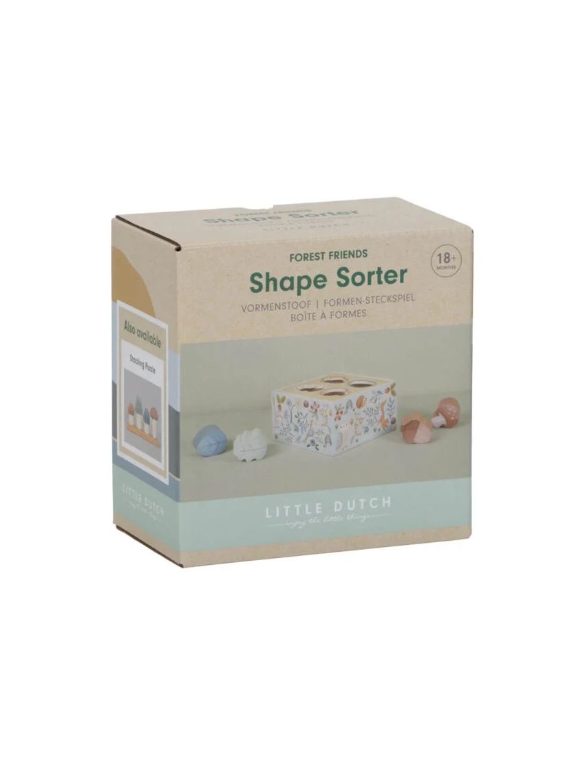 Caixa de Encaixe de Formas – Forest Friends
