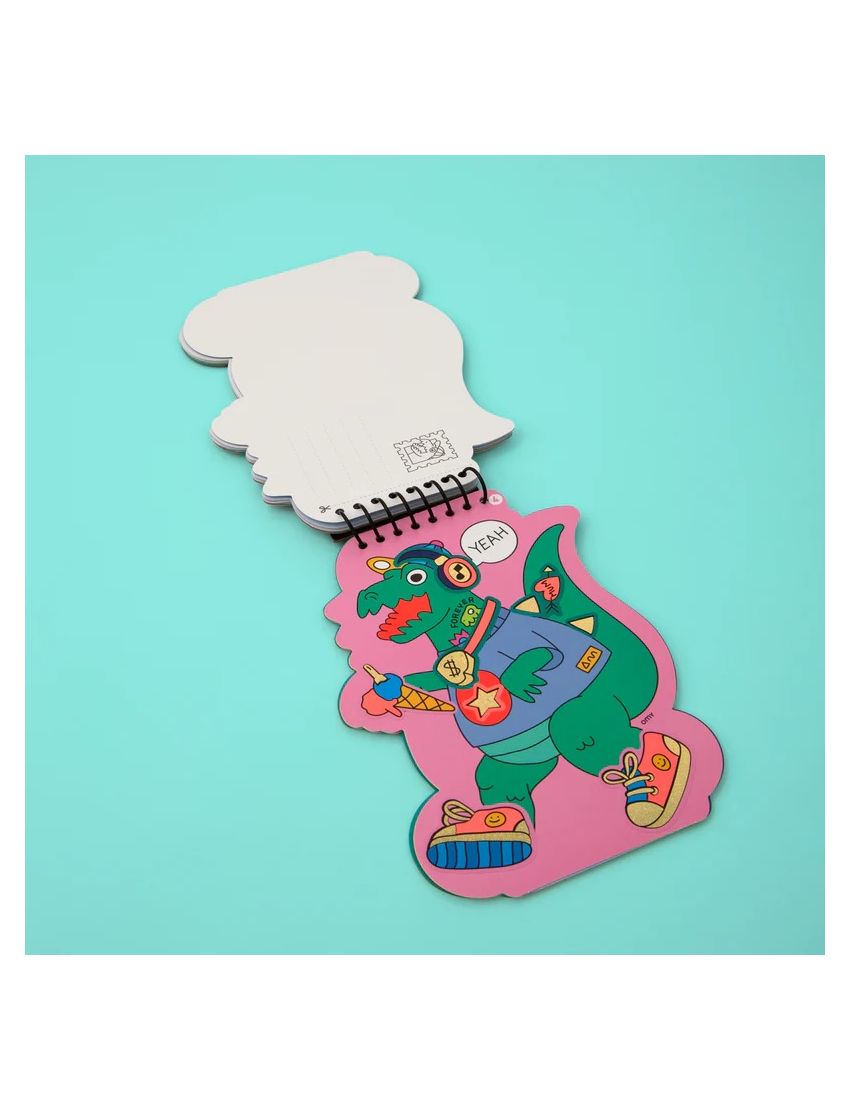 OMY Caderno de Autocolantes Dino