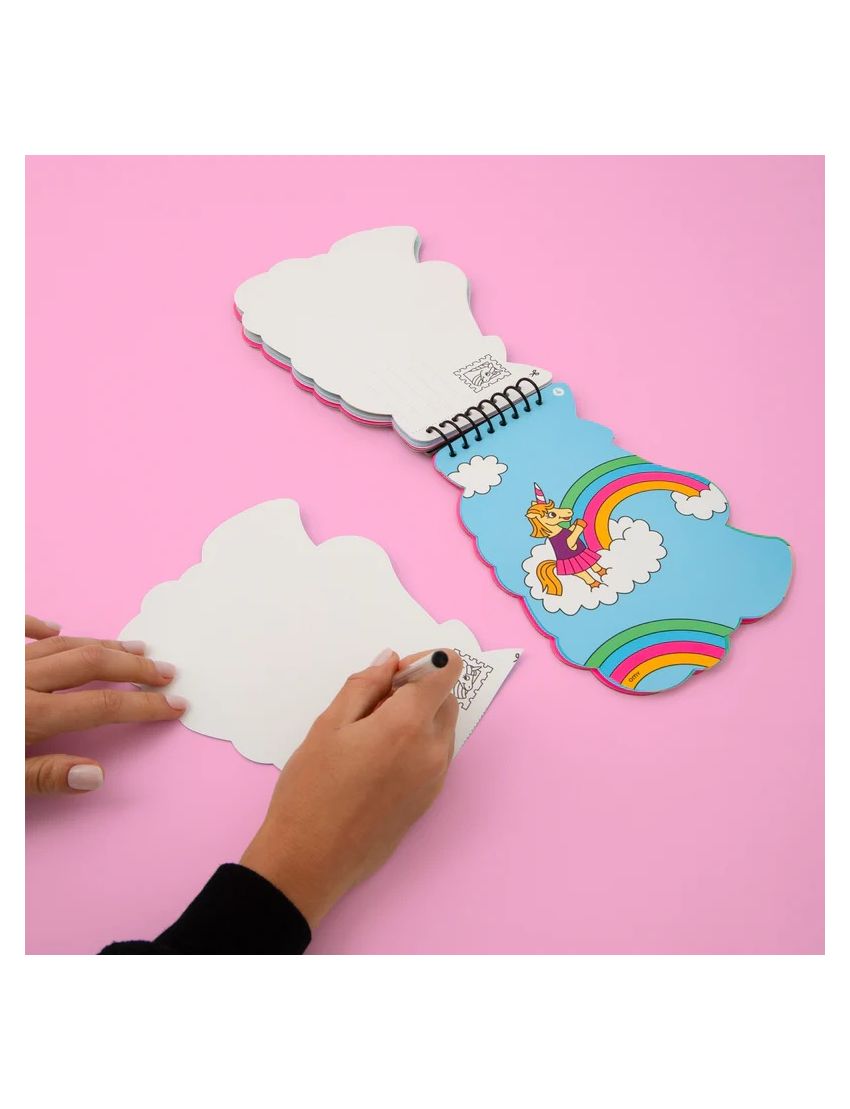 OMY Caderno de Autocolantes Unicórnio Lily