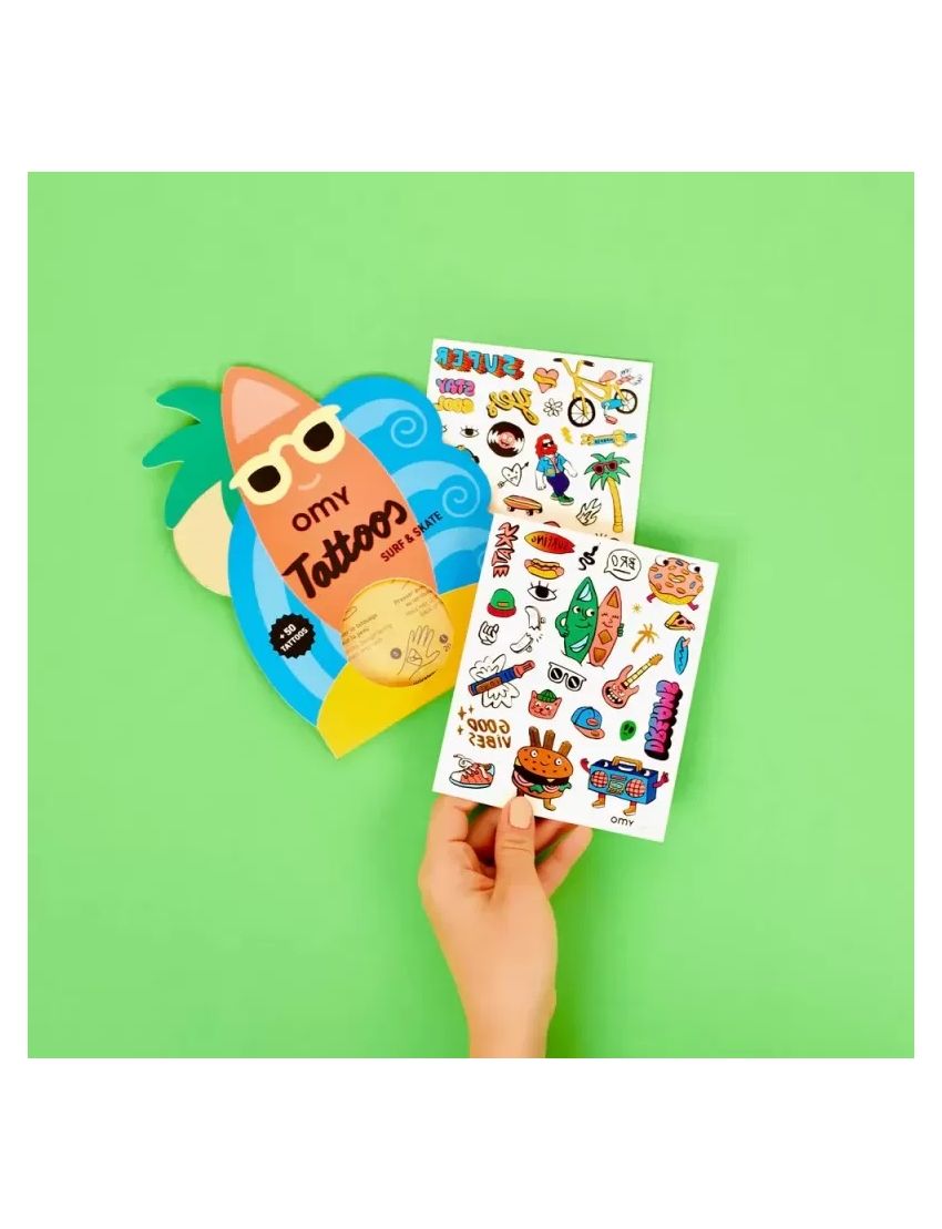 OMY Surf & Skate Tatoos