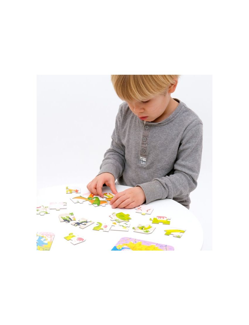 Banana Panda On-the-Go Puzzles Dinossauros