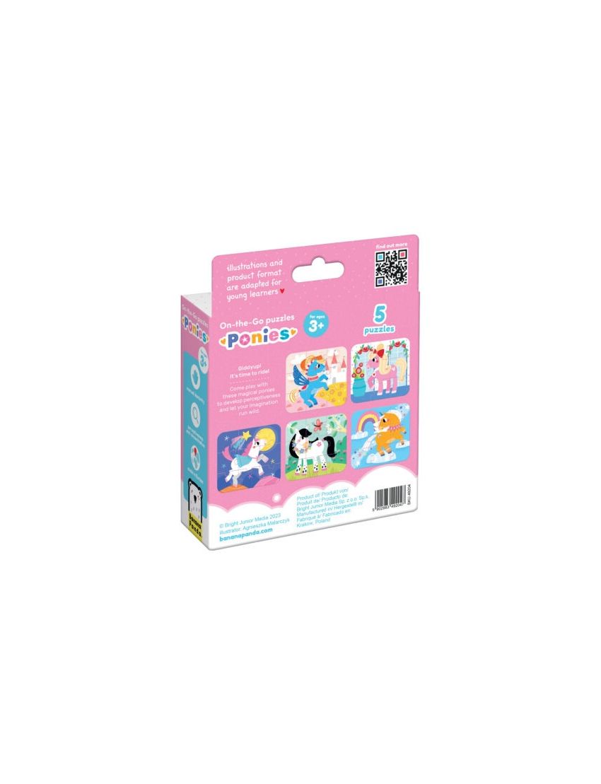 Banana Panda On-the-Go Puzzles Ponies