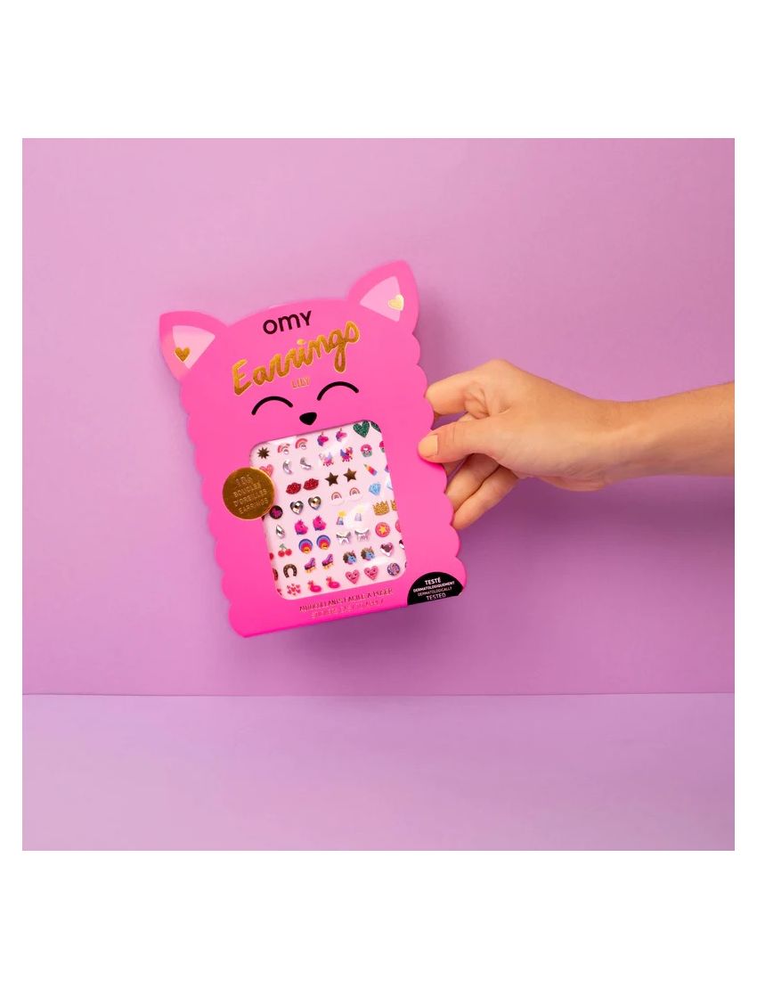 OMY Brincos Autocolantes Lily