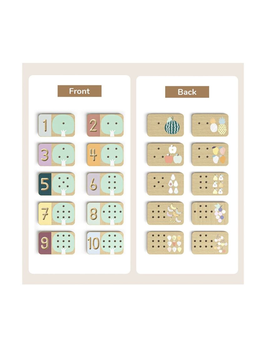 TopBright Fruit Tree Number Trainer