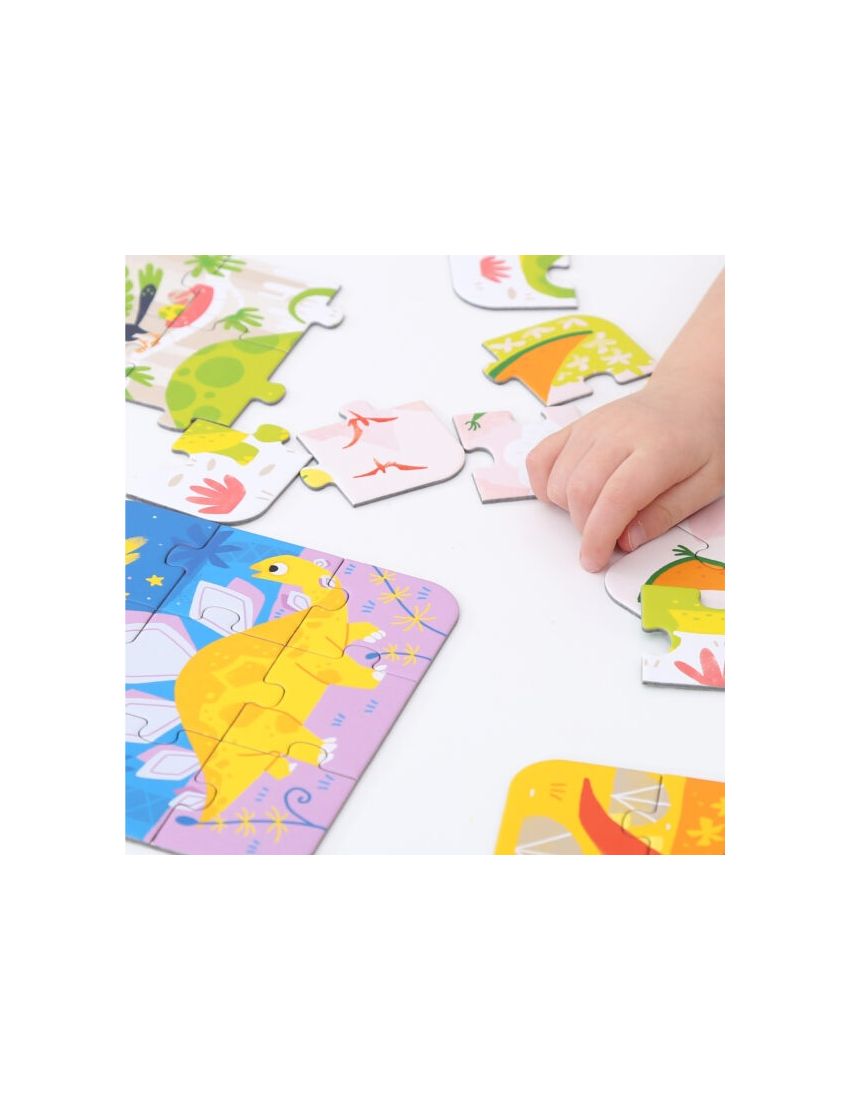 Banana Panda On-the-Go Puzzles Dinossauros