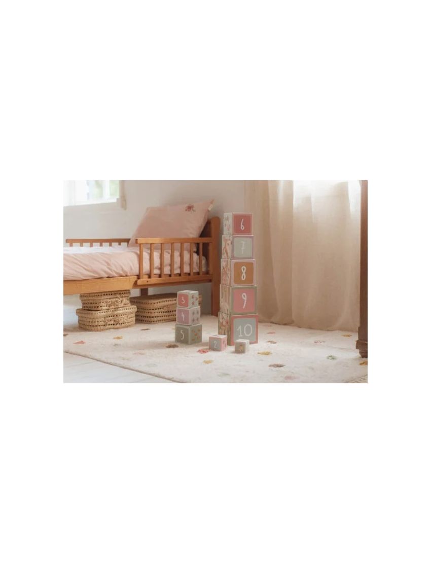 Cubos de Empilhar e Encaixe em Cartão – Fairy Garden