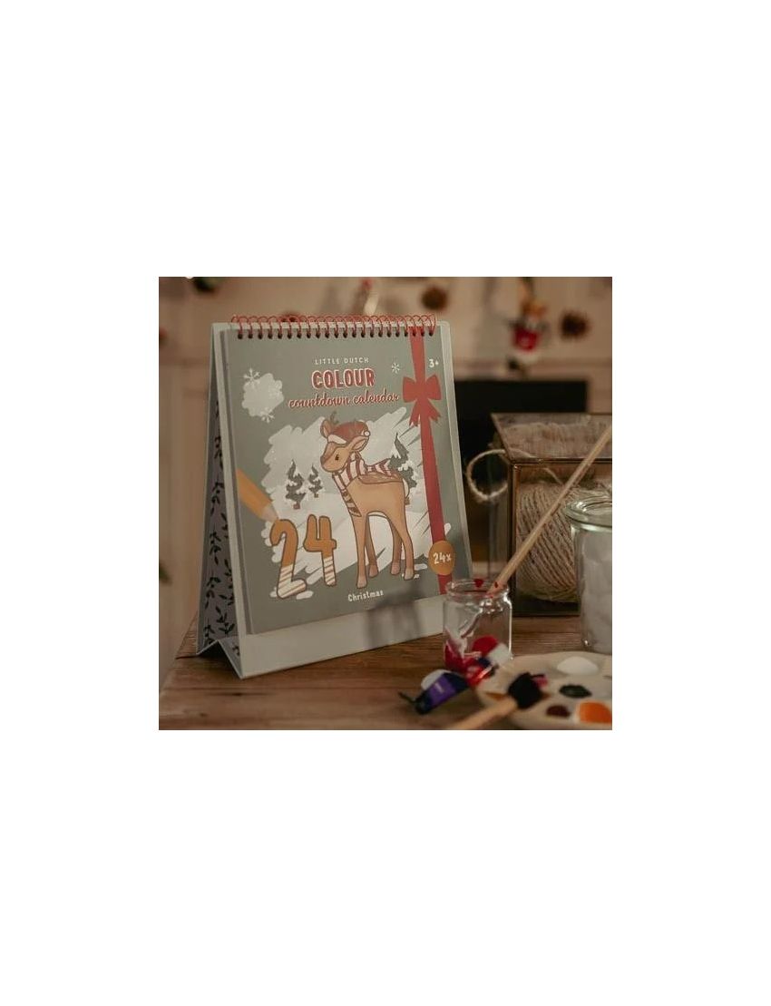 Little Dutch Calendário do Advento para Colorir