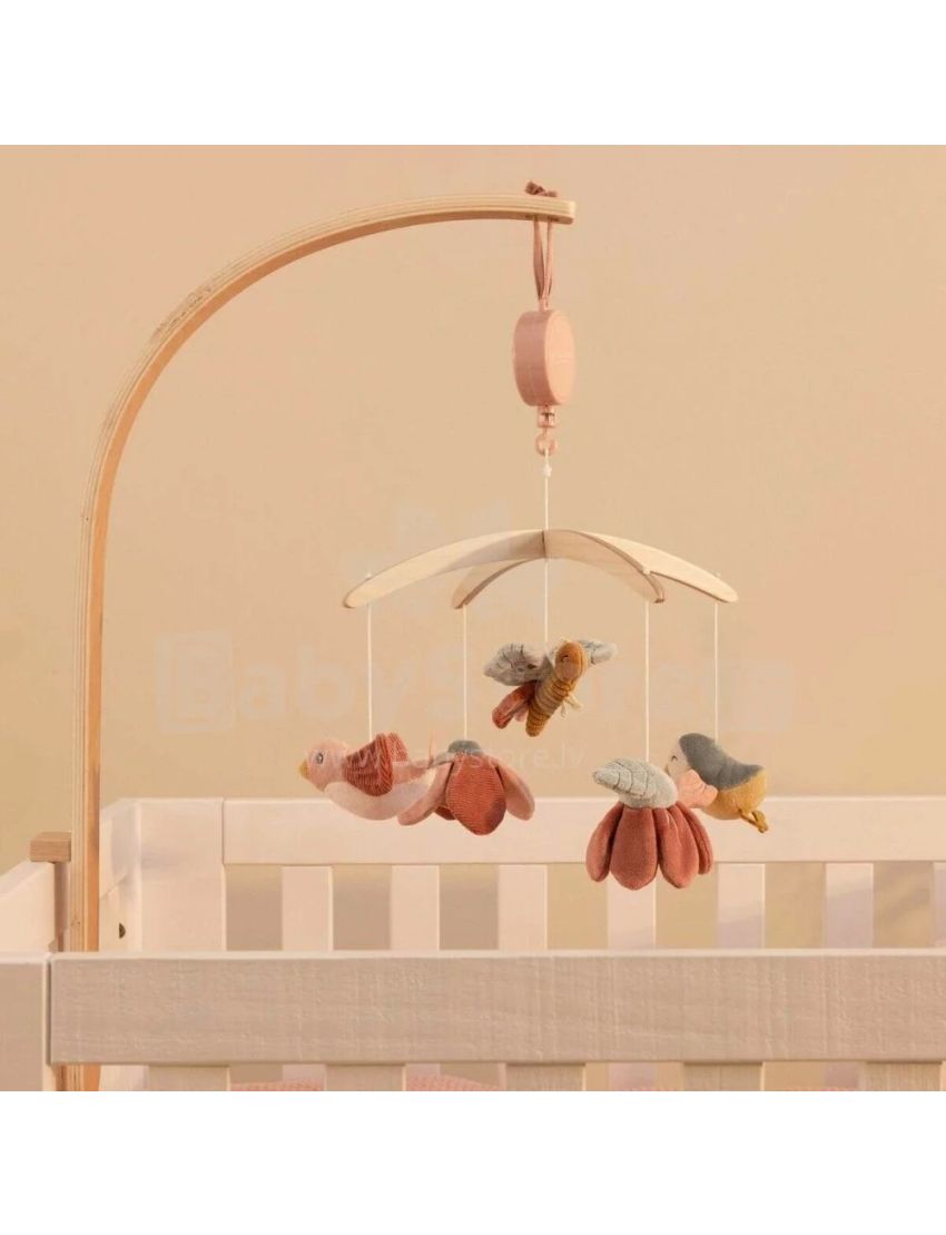 Mobile Musical de Madeira FSC – Flowers & Butterflies