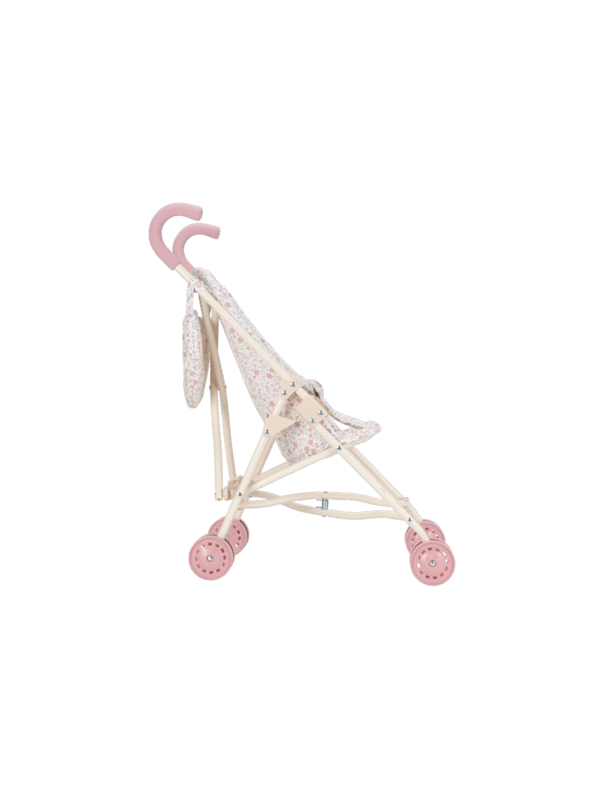Little Dutch Carrinho De Boneca Em Metal Bege