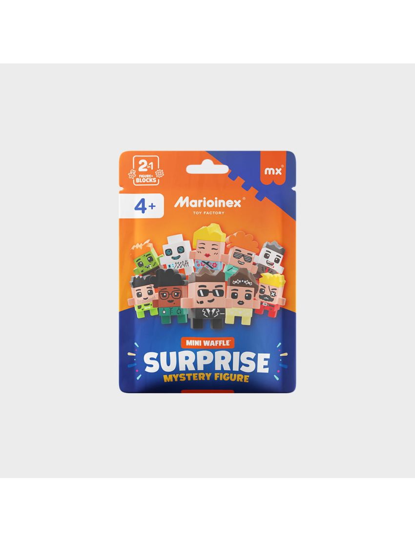Marioinex Mini Waffle Surprise – Figura Mistério + Construção