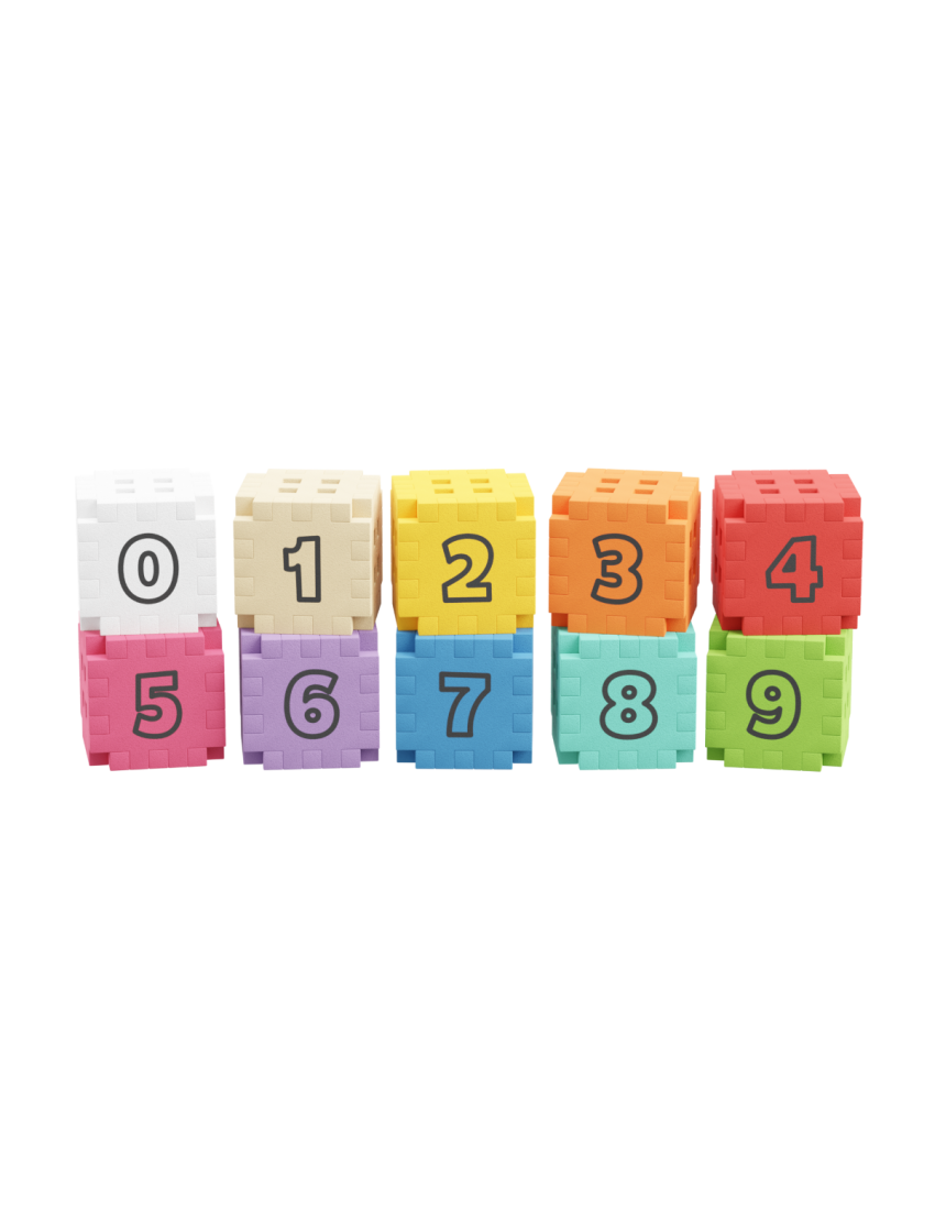Marioinex Mini Waffle EDU Cubos Matemáticos