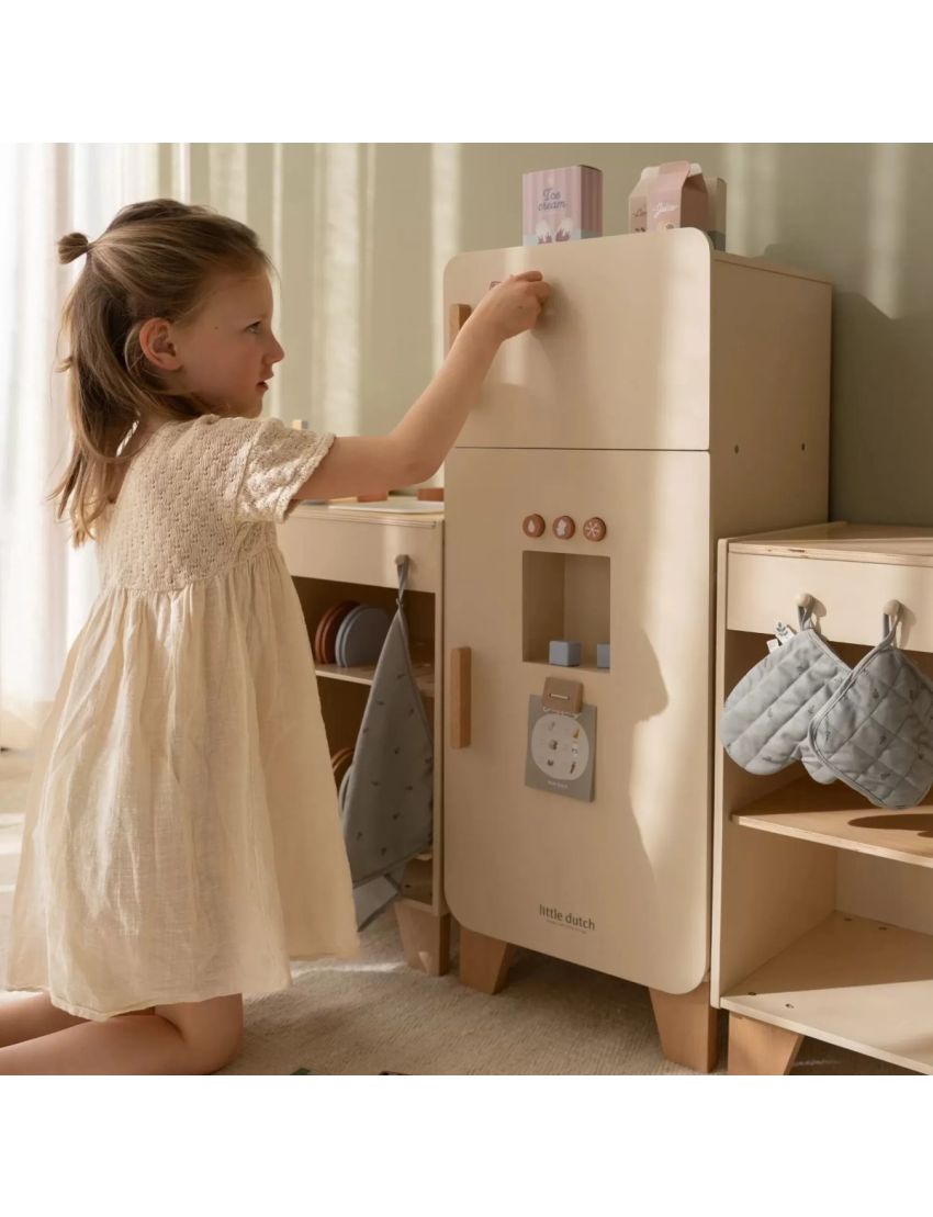 Little Dutch Frigorífico de Madeira Essentials