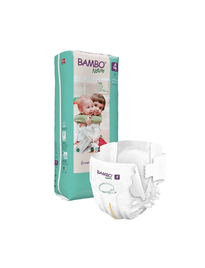 Fraldas Bambo Nature 4 L