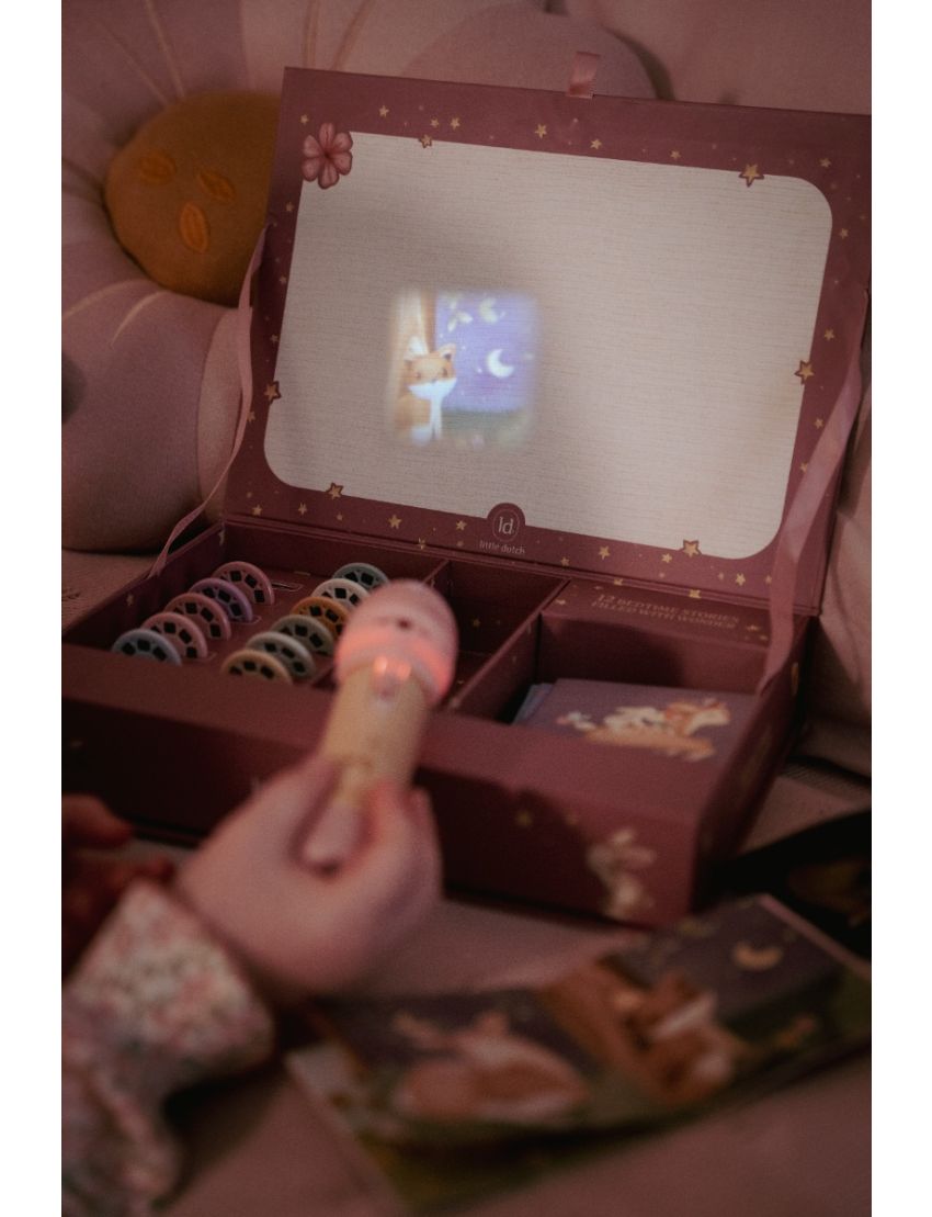 Little Dutch Lanterna Projetor de Histórias – Rosa