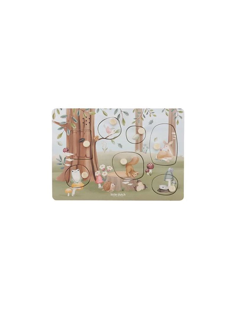 Little Dutch Puzzle de Sons – Forest Friends FSC