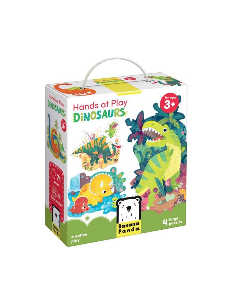 Banana Panda Hands At Play Dinossauros