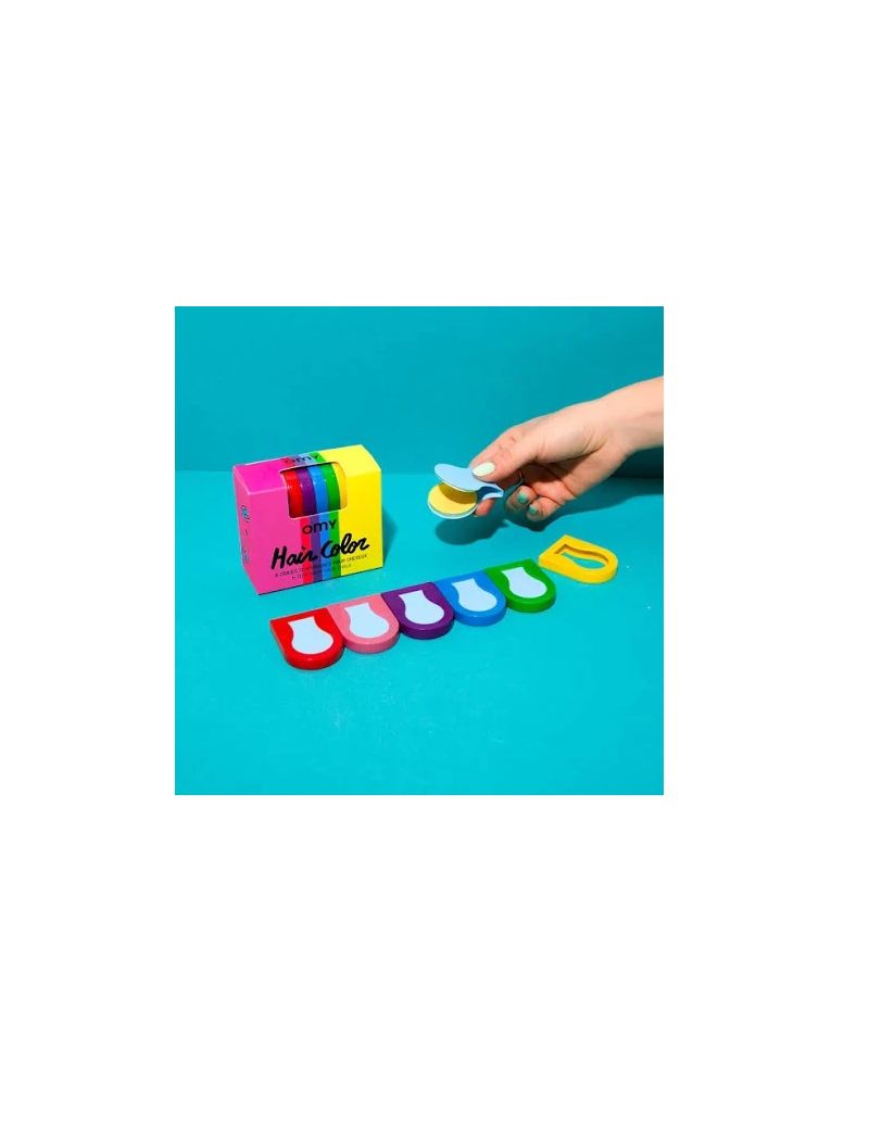 OMY Conjunto de 6 Gizes Para Cabelo