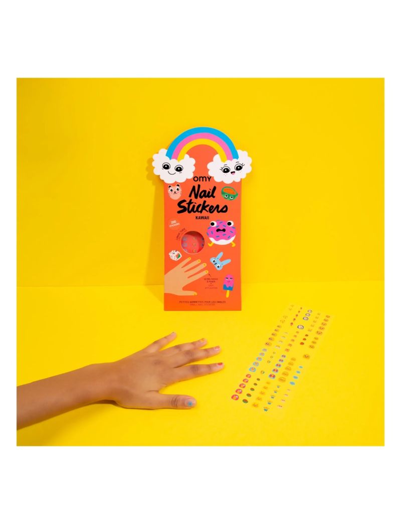 OMY Stickers Para Unhas Kawaii