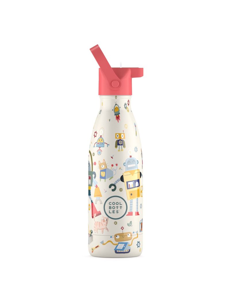 COOL BOTTLES KIDS MESSY ROBOTS 350ml